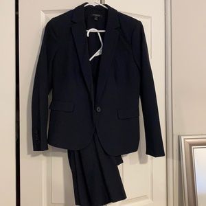 Ann Taylor Petite Navy Suit Skirt, Pant, Blazer